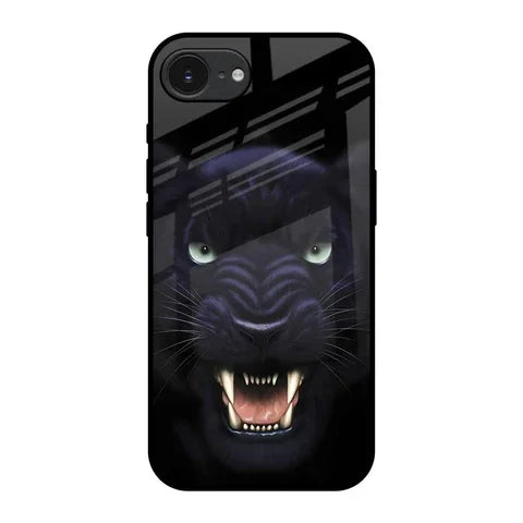 Angry Black Tiger Glossy Case for Apple iPhone 16e