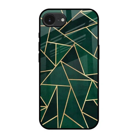Abstract Green Glossy Case For Apple iPhone 16e