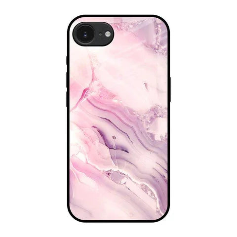 Diamond Pink Gradient Glossy Case For Apple iPhone 16e