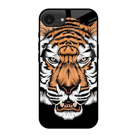 Angry Tiger Glossy Case For Apple iPhone 16e