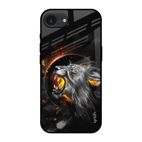 Aggressive Lion Glossy Case for Apple iPhone 16e