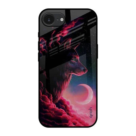 Moon Wolf Glossy Case for Apple iPhone 16e