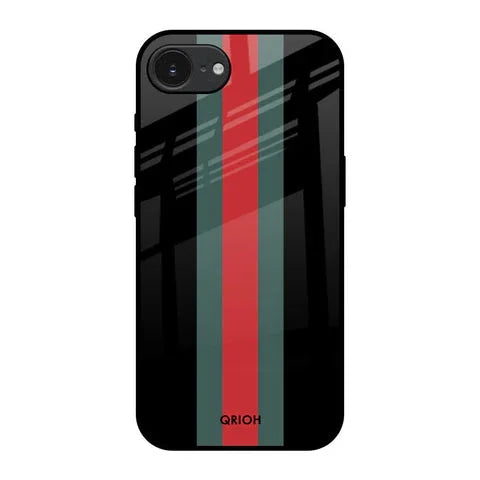 Vertical Stripes Glossy Case for Apple iPhone 16e