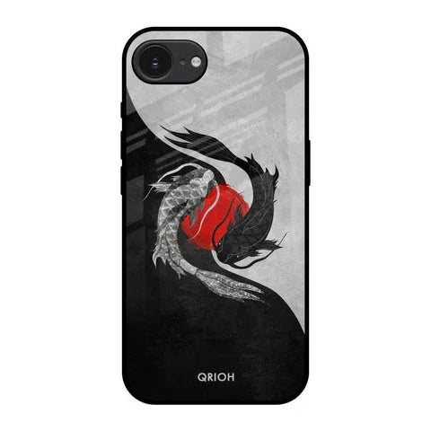 Japanese Art Glossy Case for Apple iPhone 16e