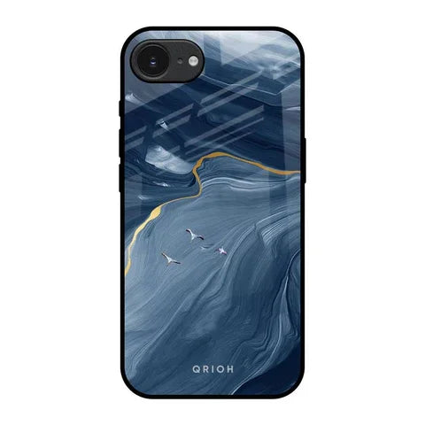 Deep Ocean Marble Glossy Case for Apple iPhone 16e