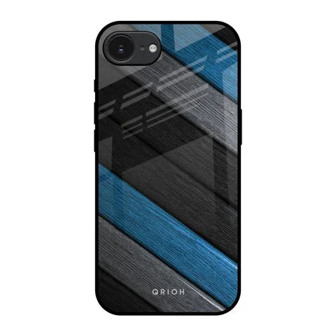 Multicolor Wooden Effect Glossy Case for Apple iPhone 16e