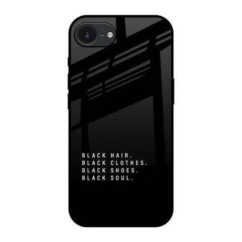 Black Soul Glossy Case for Apple iPhone 16e