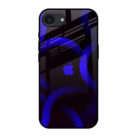 Blue Ring Light Glossy Case for Apple iPhone 16e