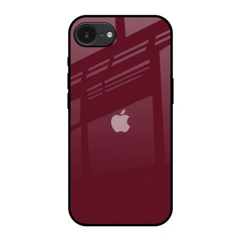 Classic Burgundy Glossy Case for Apple iPhone 16e