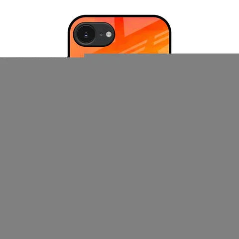 Tangy Orange Glossy Case for Apple iPhone 16e
