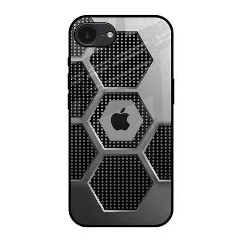 Hexagon Style Glossy Case For Apple iPhone 16e