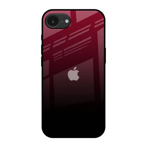 Wine Red Glossy Case For Apple iPhone 16e