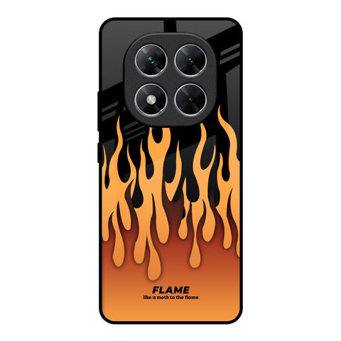 Fire Flame Glossy Case for Poco X7 5G
