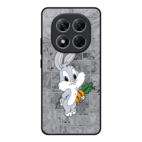 Cute Baby Bunny Glossy Case for Poco X7 5G