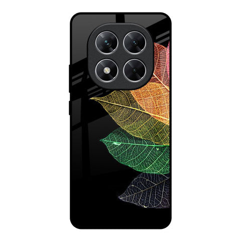 Colorful Leaves Glossy Case for Poco X7 5G