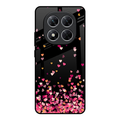Heart Rain Fall Glossy Case For Poco X7 5G