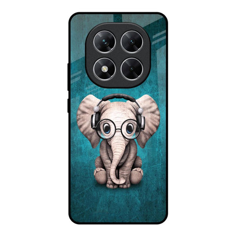 Adorable Baby Elephant Glossy Case For Poco X7 5G
