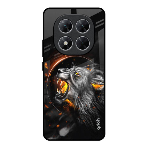 Aggressive Lion Glossy Case for Poco X7 5G