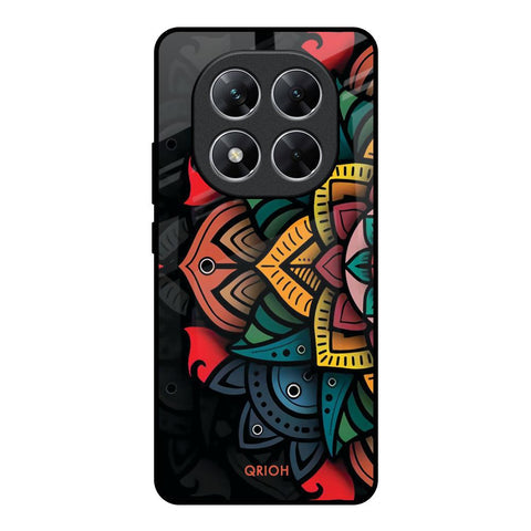 Retro Gorgeous Flower Glossy Case for Poco X7 5G