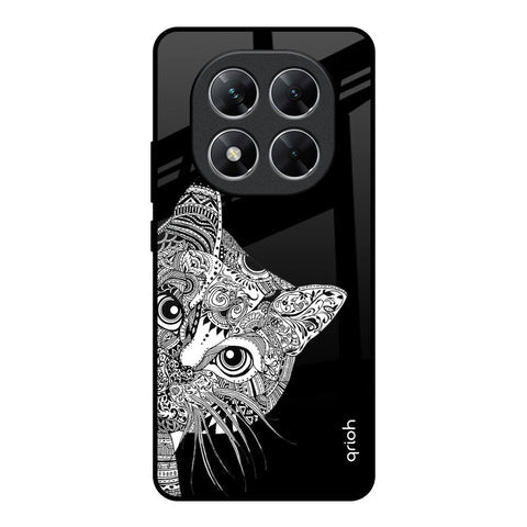 Kitten Mandala Glossy Case for Poco X7 5G