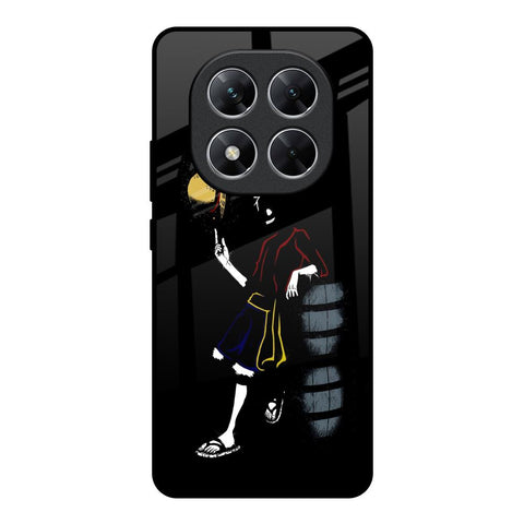 Luffy Line Art Glossy Case for Poco X7 5G