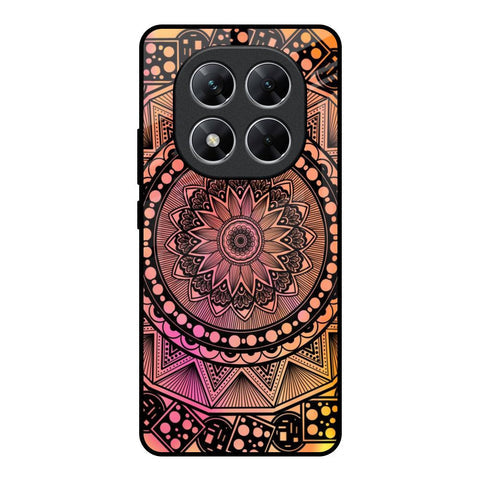 Floral Mandala Glossy Case for Poco X7 5G