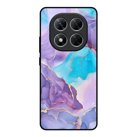 Alcohol ink Marble Glossy Case for Poco X7 5G