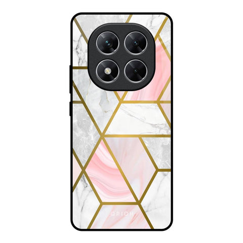 Geometrical Marble Glossy Case for Poco X7 5G