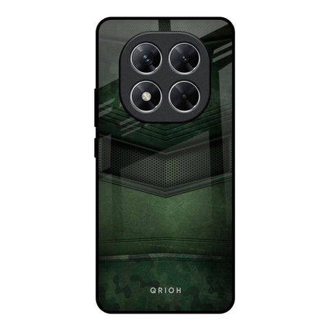 Green Leather Glossy Case for Poco X7 5G