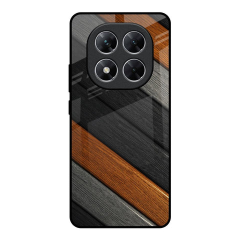 Tri Color Wood Glossy Case for Poco X7 5G