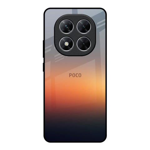 Aesthetic Orange Glossy Case for Poco X7 5G