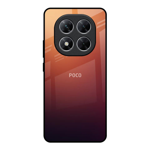 Sunset Background Glossy Case for Poco X7 5G