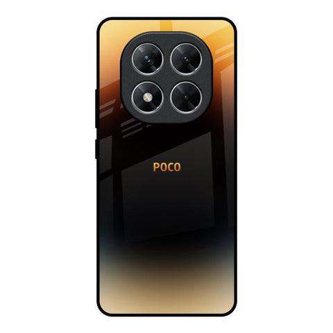 Grainy Yellow Glossy Case for Poco X7 5G