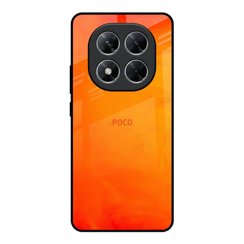 Tangy Orange Glossy Case for Poco X7 5G