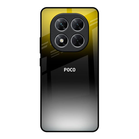 Yellow Shadow Glossy Case for Poco X7 5G