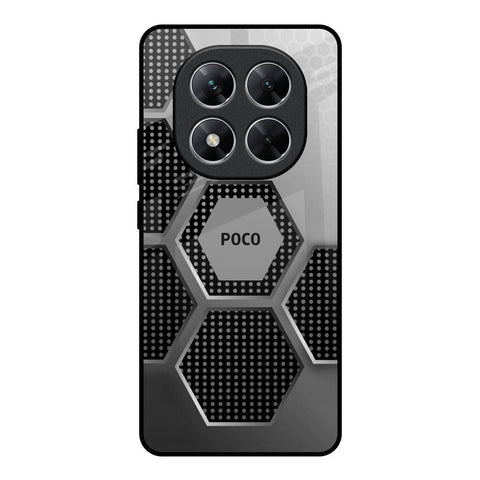 Hexagon Style Glossy Case For Poco X7 5G