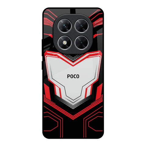 Quantum Suit Glossy Case For Poco X7 5G
