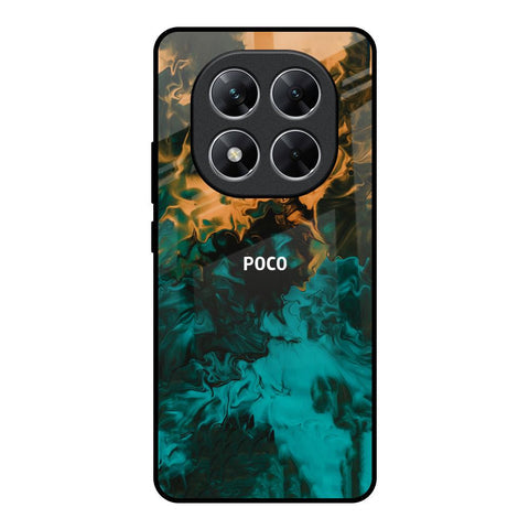 Watercolor Wave Glossy Case for Poco X7 5G