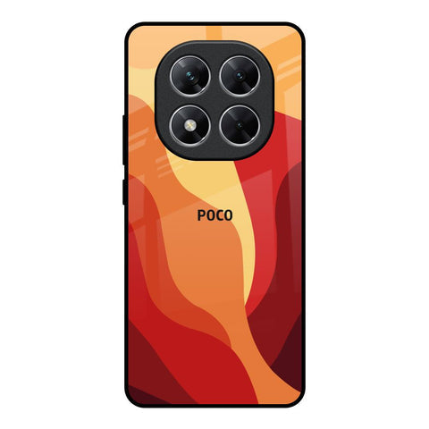Magma Color Pattern Glossy Case for Poco X7 5G