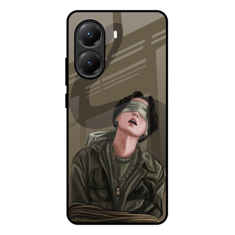 Blind Fold Glossy Case for Poco X7 Pro 5G