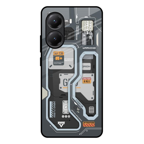 Retro Futuristic Glossy Case for Poco X7 Pro 5G