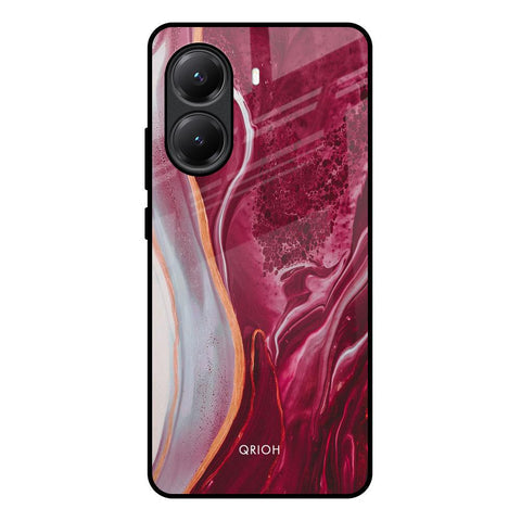 Crimson Ruby Glossy Case for Poco X7 Pro 5G