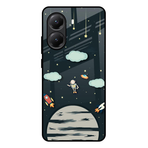 Astronaut Dream Glossy Case For Poco X7 Pro 5G