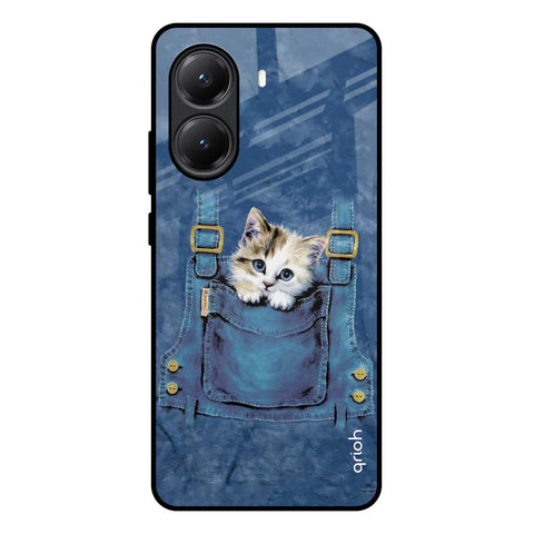 Kitty In Pocket Glossy Case For Poco X7 Pro 5G
