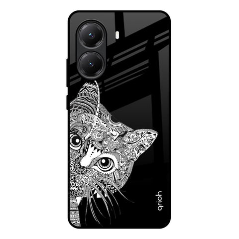 Kitten Mandala Glossy Case for Poco X7 Pro 5G