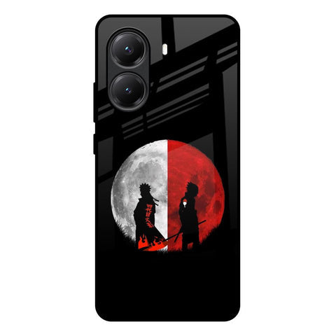 Anime Red Moon Glossy Case for Poco X7 Pro 5G