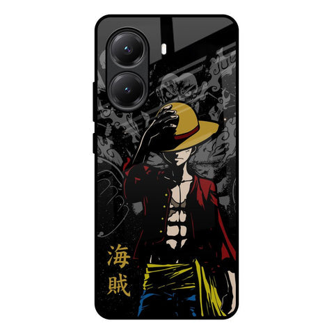 Dark Luffy Glossy Case for Poco X7 Pro 5G