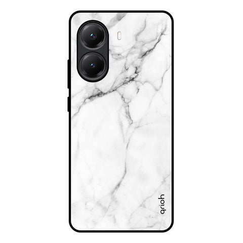Modern White Marble Glossy Case for Poco X7 Pro 5G