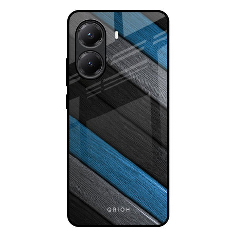 Multicolor Wooden Effect Glossy Case for Poco X7 Pro 5G
