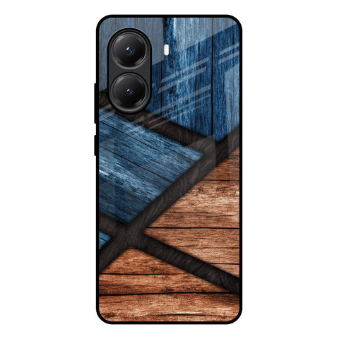 Wooden Tiles Glossy Case for Poco X7 Pro 5G